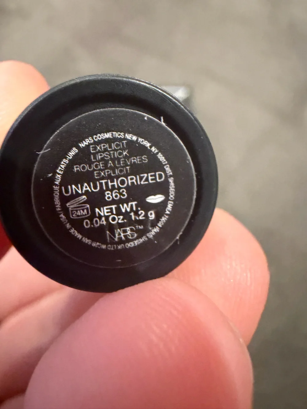 NARS intense red